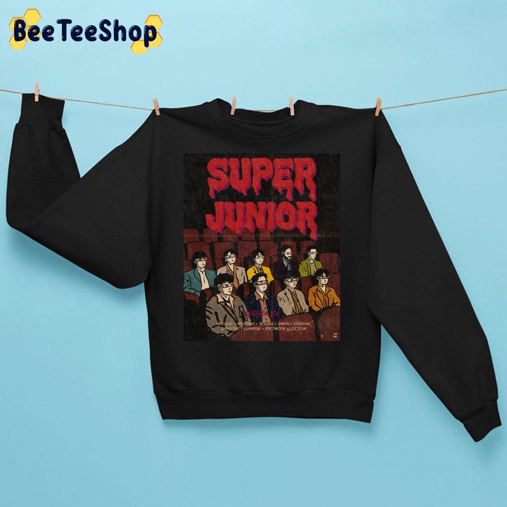 Super Junior Hallyu Kings Horror Movie Trending Unisex Sweatshirt Super Junior Hallyu Kings Horror Movie Trending Unisex Sweatshirt