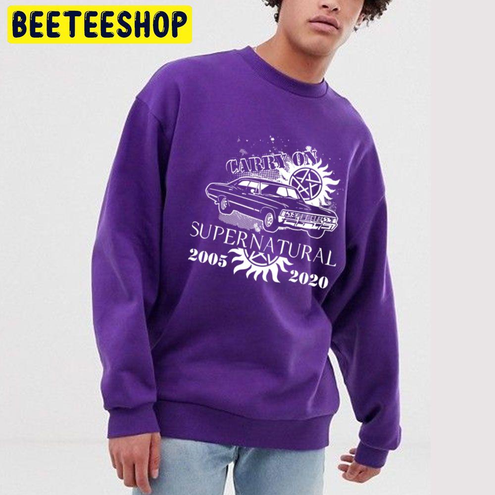 Supernatural Carry On 2005 2020 Unisex Sweatshirt Supernatural Carry On 2005 2020 Unisex Sweatshirt