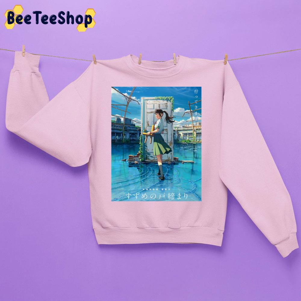 Suzume No Tojimari 2022 Trending Unisex Sweatshirt Suzume No Tojimari 2022 Trending Unisex Sweatshirt