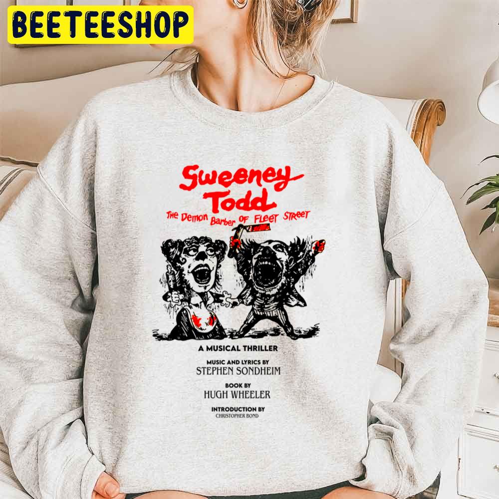 Sweeney Todd The Demon Barber Of Fleet Street Unisex Sweatshirt Sweeney Todd The Demon Barber Of Fleet Street Unisex Sweatshirt