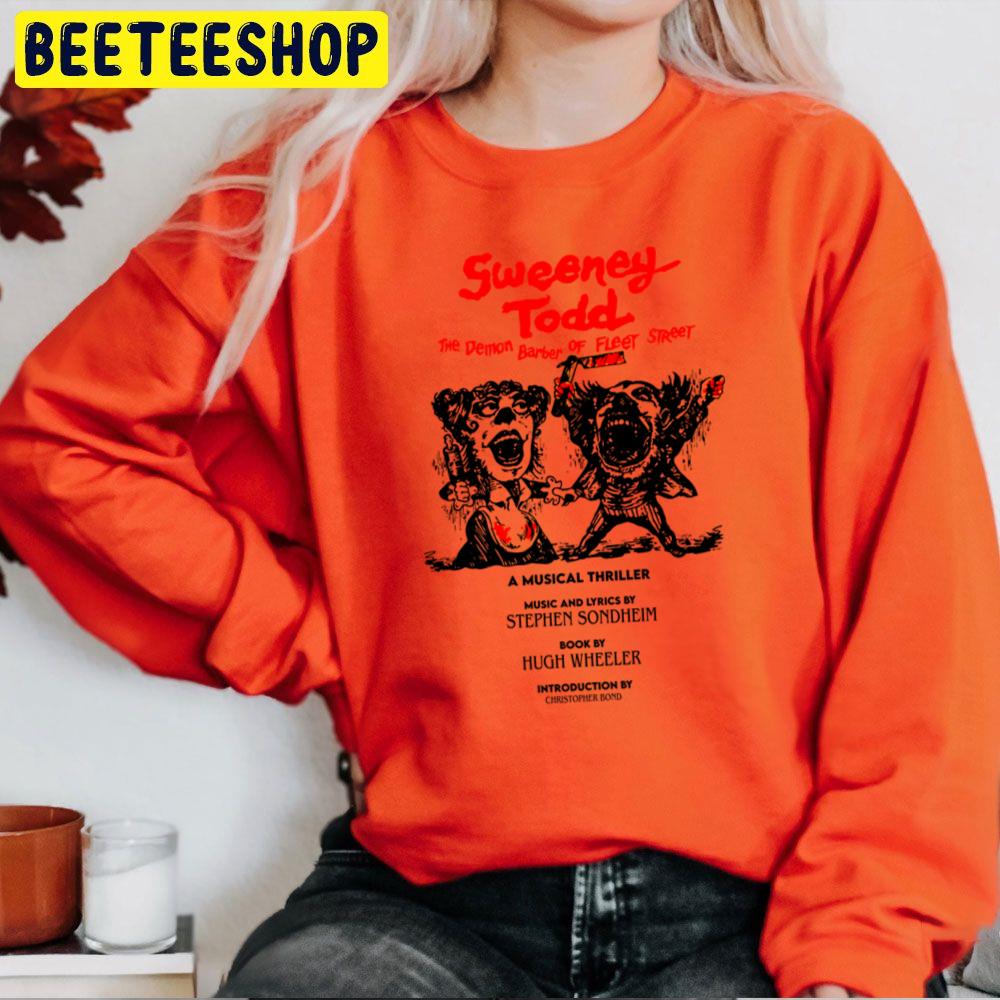 Sweeney Todd The Demon Barber Of Fleet Street Unisex Sweatshirt Sweeney Todd The Demon Barber Of Fleet Street Unisex Sweatshirt