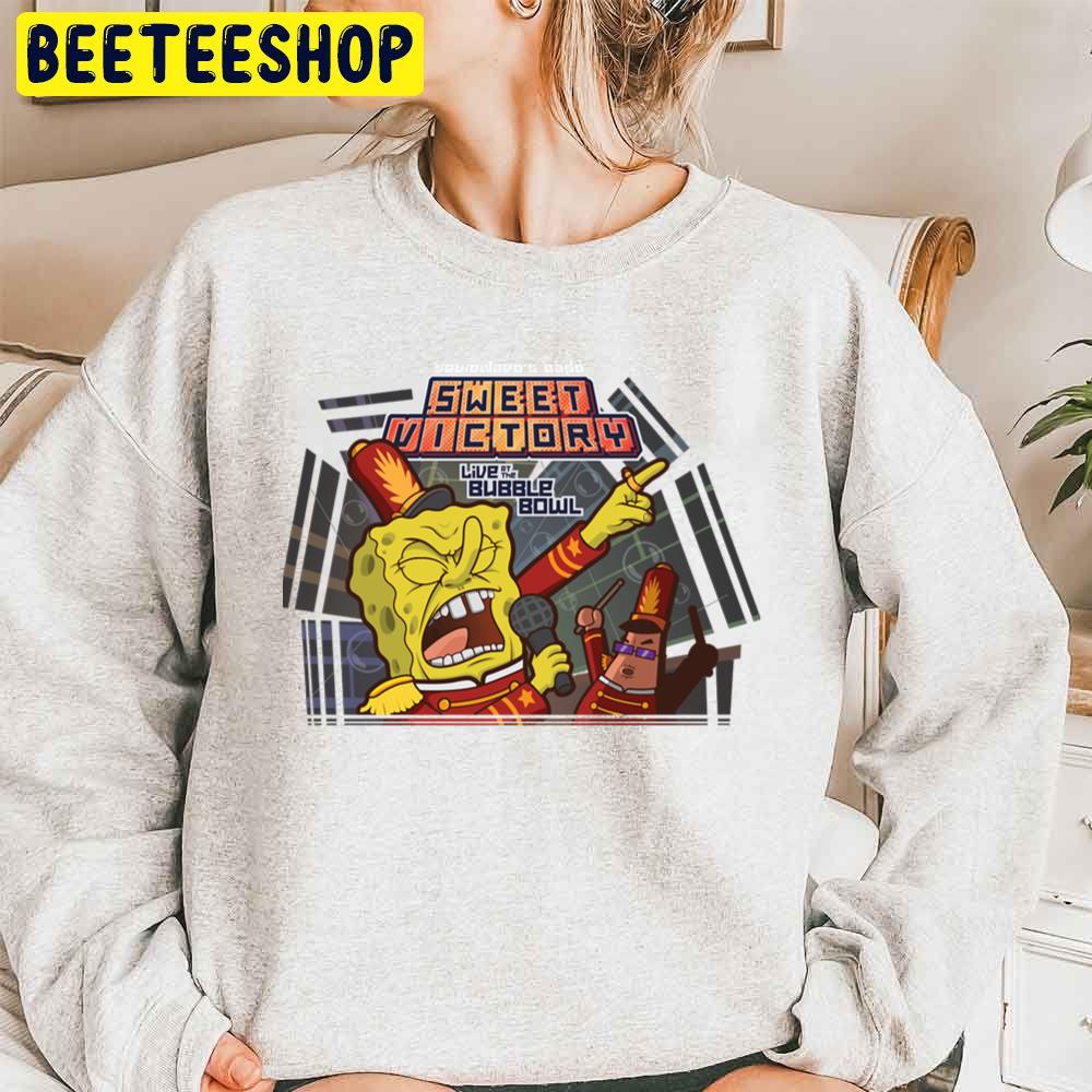 Sweet Victory Live At The Bubble Bowl Spongebob Unisex Sweatshirt Sweet Victory Live At The Bubble Bowl Spongebob Unisex Sweatshirt