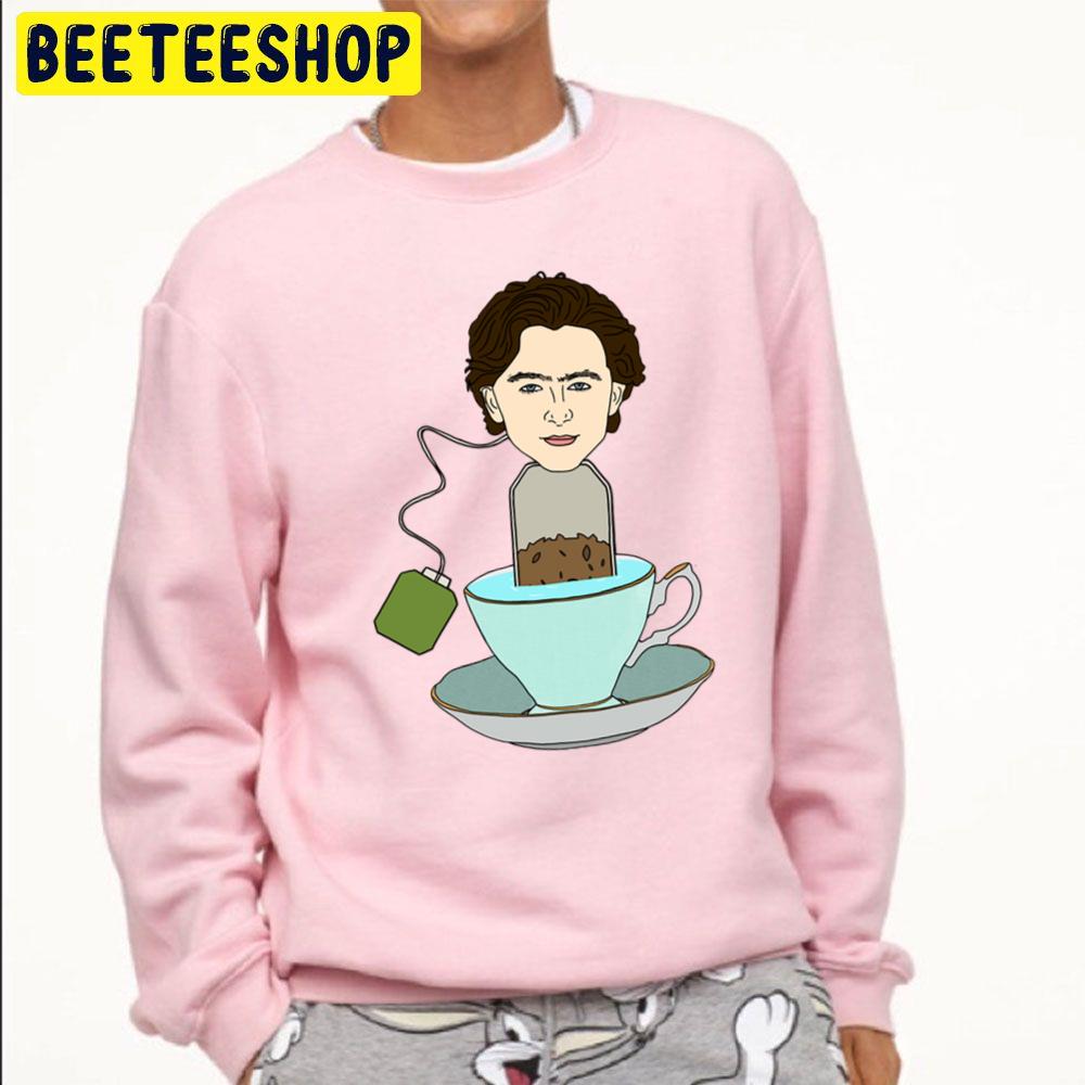 Tea Timo-Thé Chalamet Trending Unisex Sweatshirt Tea Timo-Thé Chalamet Trending Unisex Sweatshirt