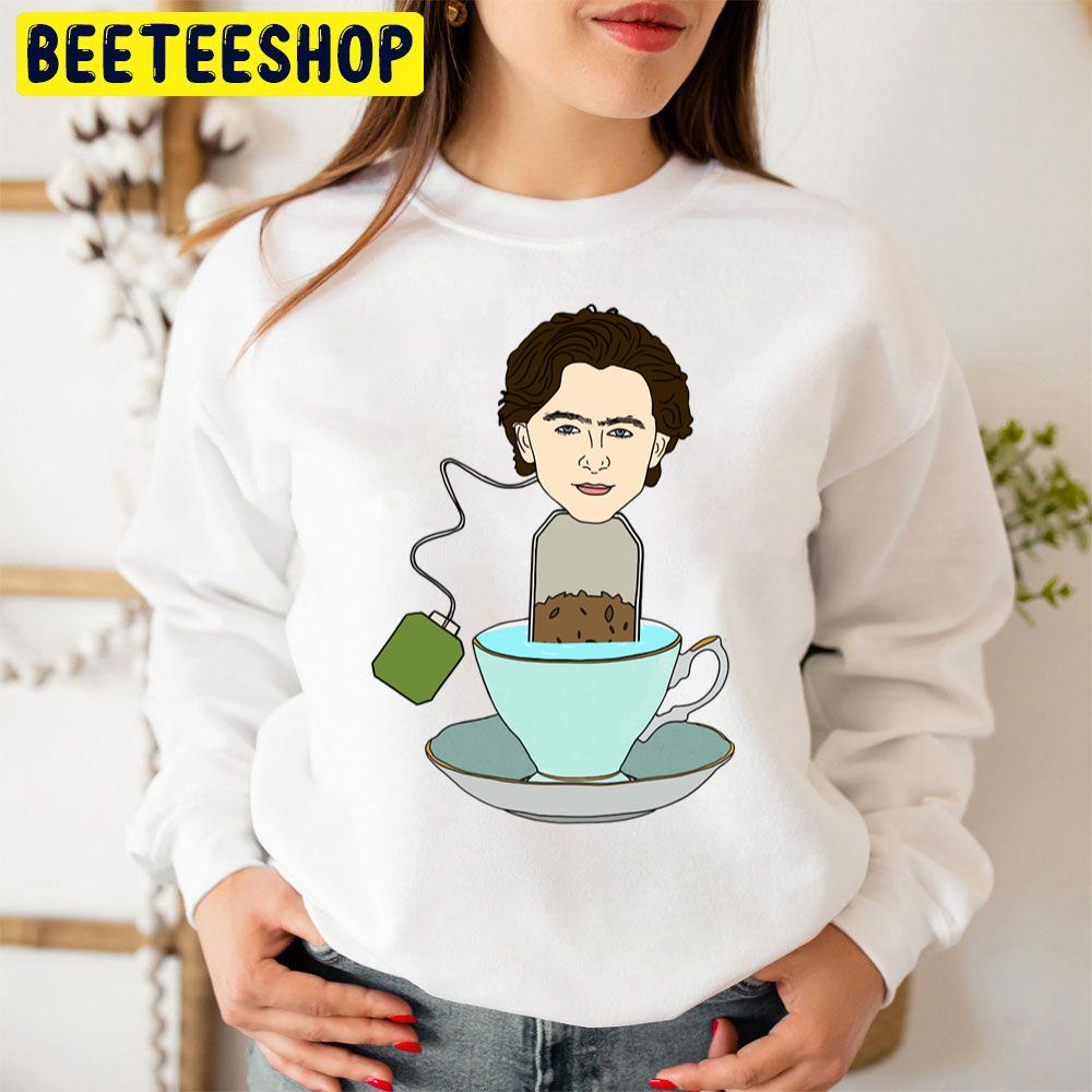 Tea Timo-Thé Chalamet Trending Unisex Sweatshirt Tea Timo-Thé Chalamet Trending Unisex Sweatshirt