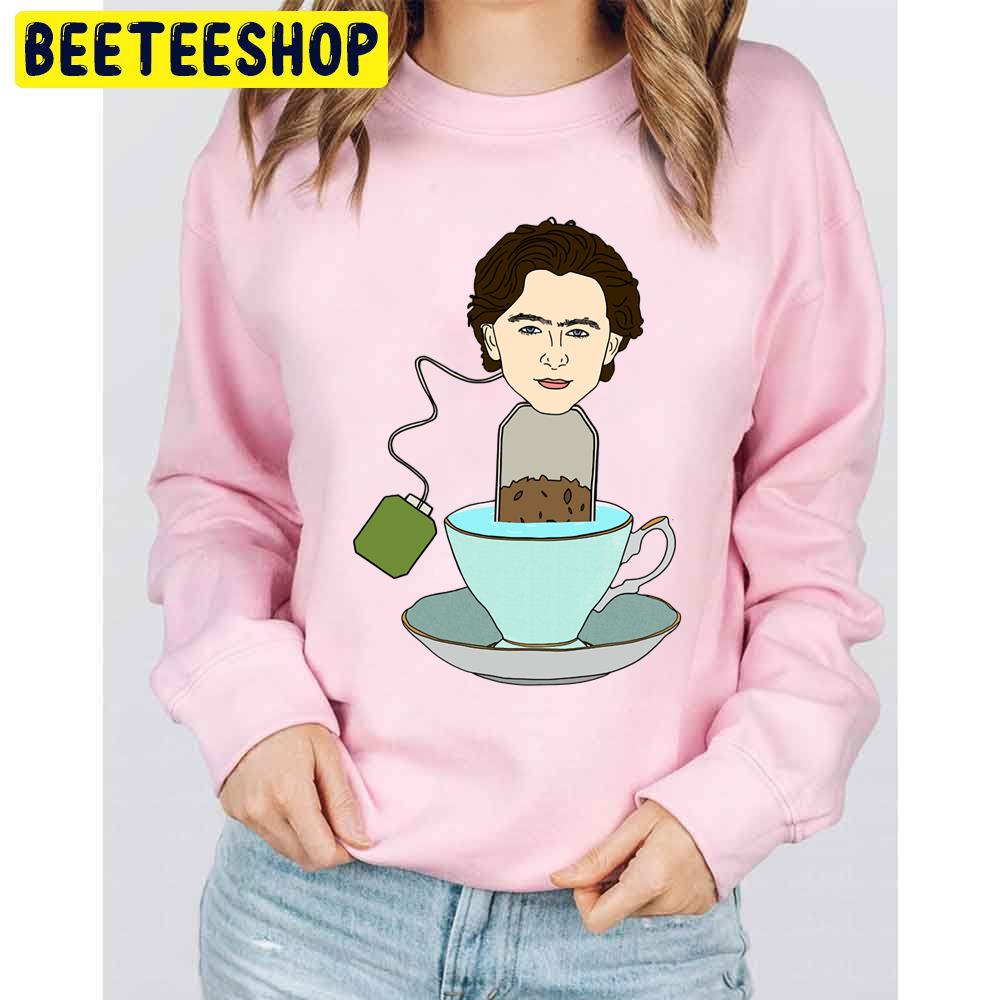 Tea Timo-Thé Chalamet Trending Unisex Sweatshirt Tea Timo-Thé Chalamet Trending Unisex Sweatshirt