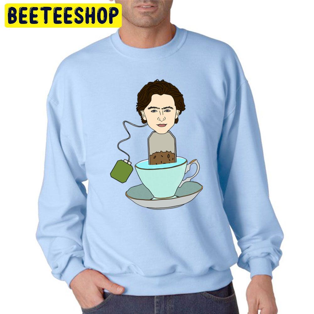 Tea Timo-Thé Chalamet Trending Unisex Sweatshirt Tea Timo-Thé Chalamet Trending Unisex Sweatshirt