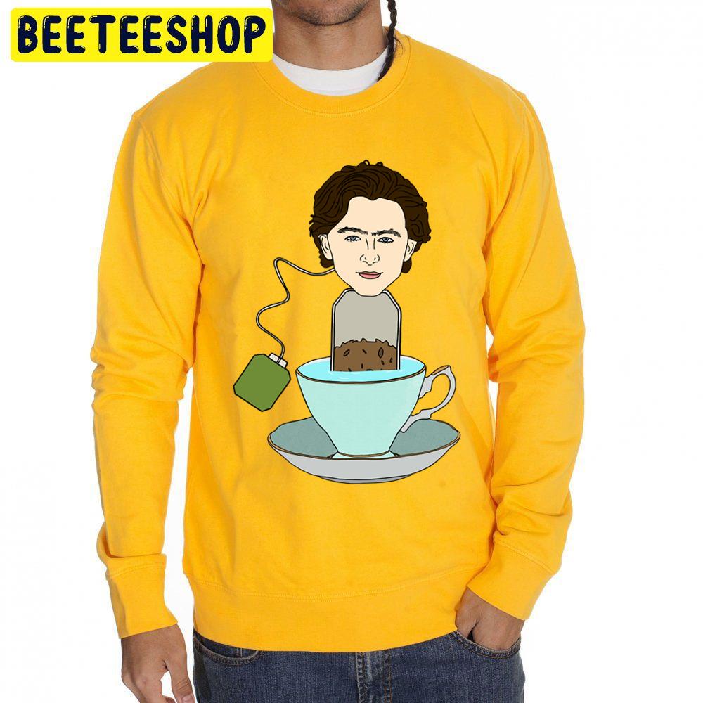 Tea Timo-Thé Chalamet Trending Unisex Sweatshirt Tea Timo-Thé Chalamet Trending Unisex Sweatshirt