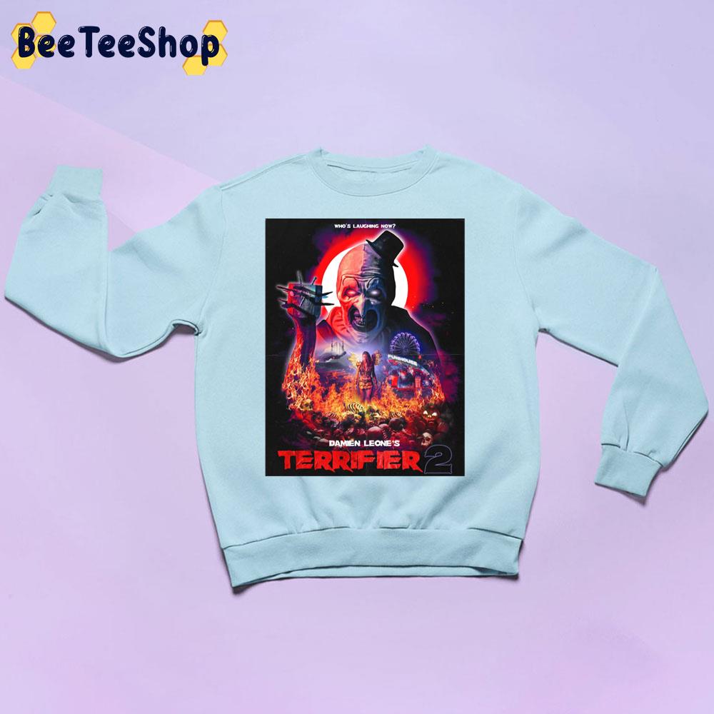 Terrifier 2 Horror Movie 2022 Trending Unisex Sweatshirt Terrifier 2 Horror Movie 2022 Trending Unisex Sweatshirt