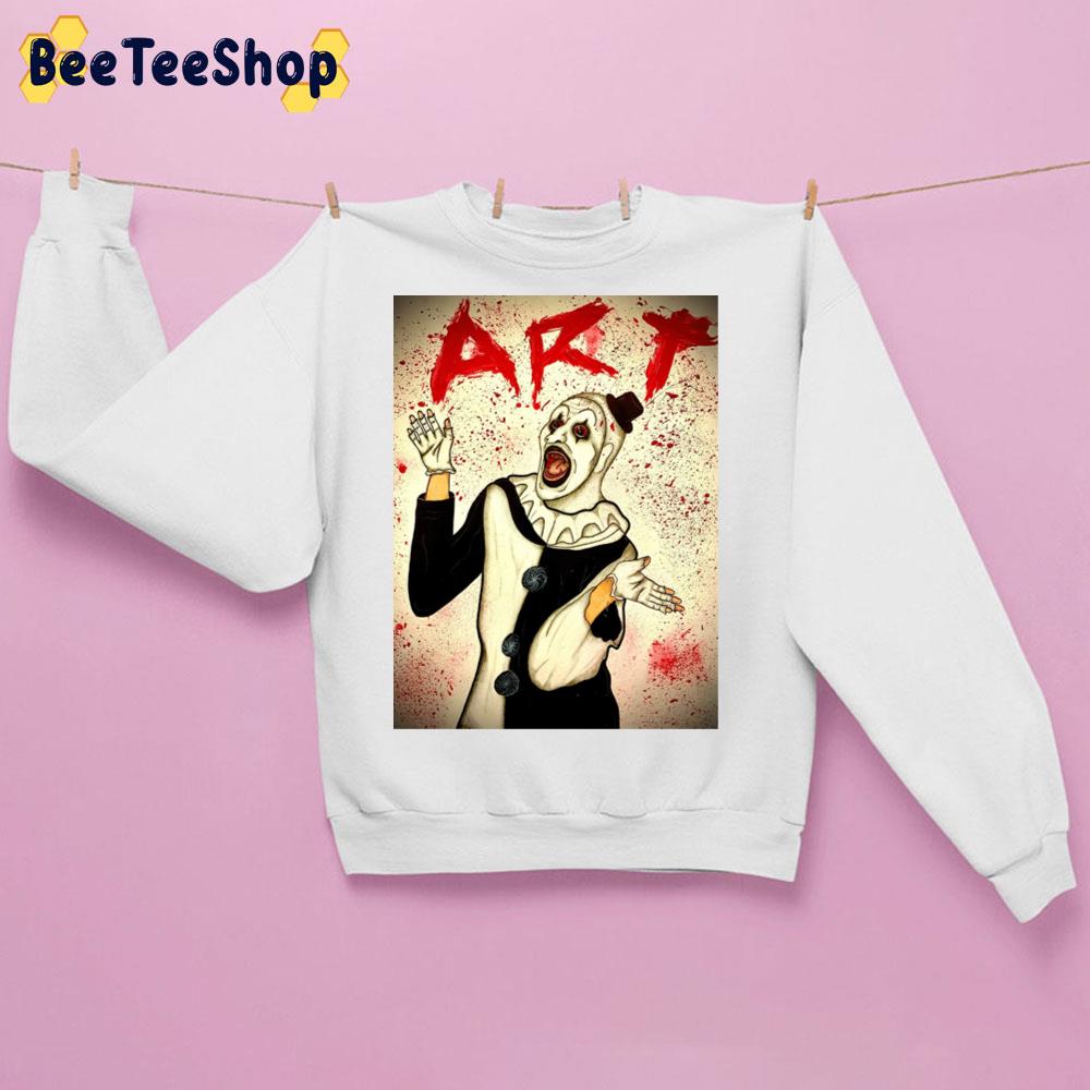 Terrifier Art The Clown Halloween Trending Unisex Sweatshirt Terrifier Art The Clown Halloween Trending Unisex Sweatshirt