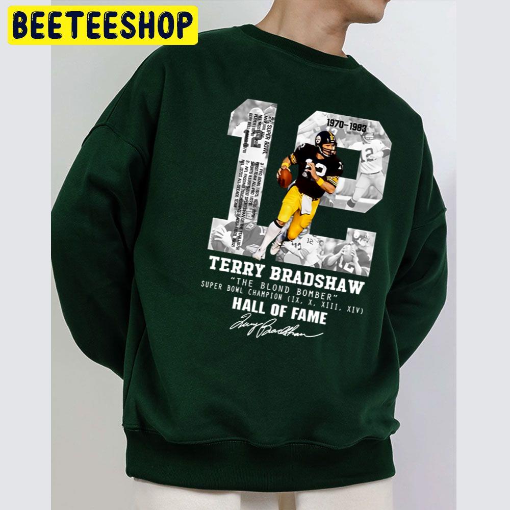 Terry Bradshaw The Blond Bomber Signature Football Player Trending Unisex Sweatshirt Terry Bradshaw The Blond Bomber Signature Football Player Trending Unisex Sweatshirt