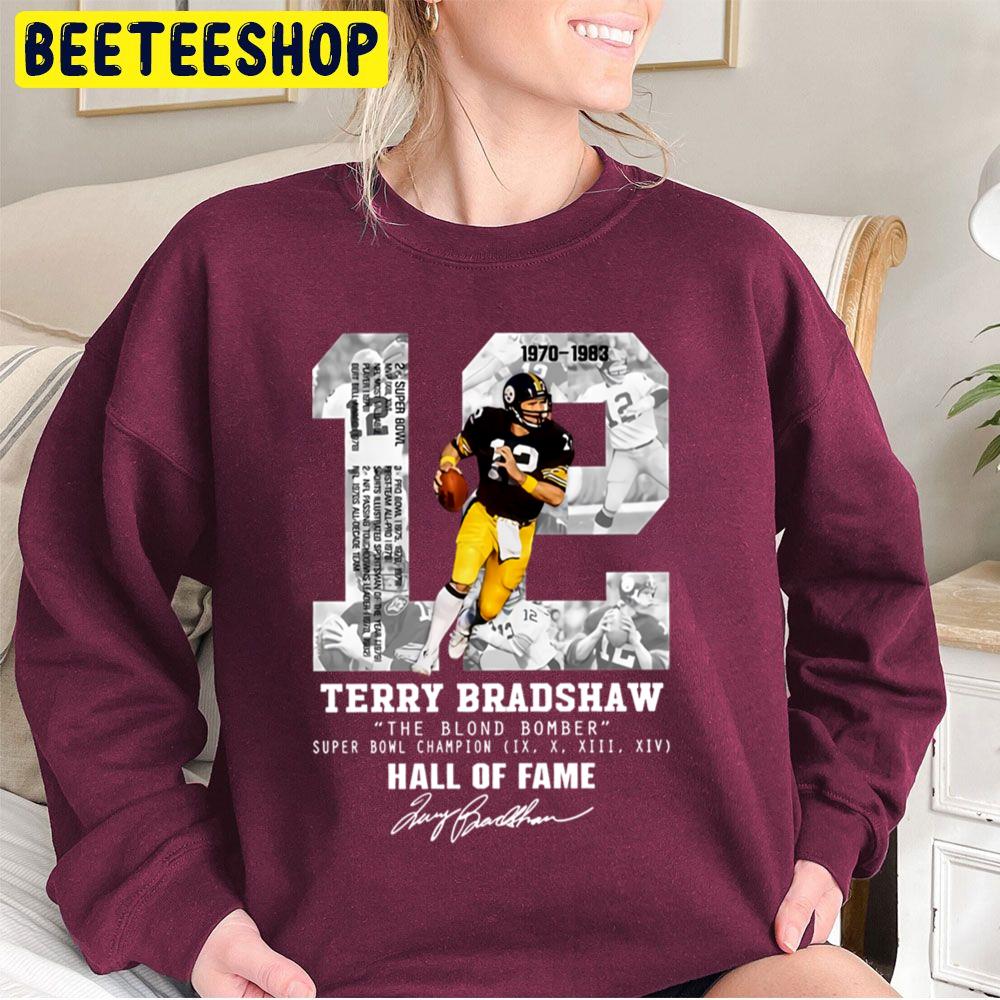 Terry Bradshaw The Blond Bomber Signature Football Player Trending Unisex Sweatshirt Terry Bradshaw The Blond Bomber Signature Football Player Trending Unisex Sweatshirt