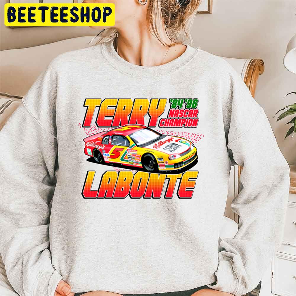 Terry Labonte Nascar Champion 1984 1986 Vintage Style Racing Trending Unisex Sweatshirt Terry Labonte Nascar Champion 1984 1986 Vintage Style Racing Trending Unisex Sweatshirt