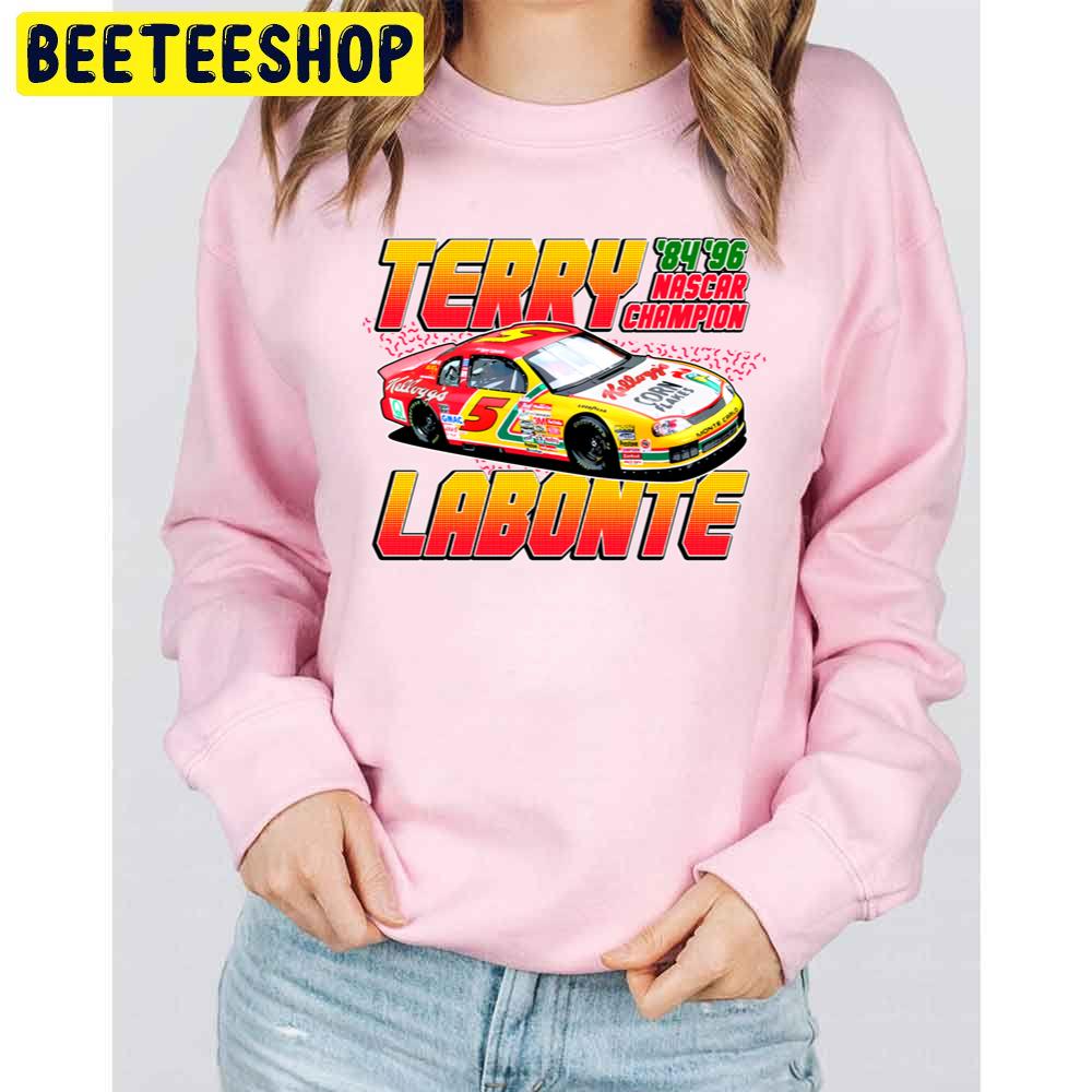 Terry Labonte Nascar Champion 1984 1986 Vintage Style Racing Trending Unisex Sweatshirt Terry Labonte Nascar Champion 1984 1986 Vintage Style Racing Trending Unisex Sweatshirt