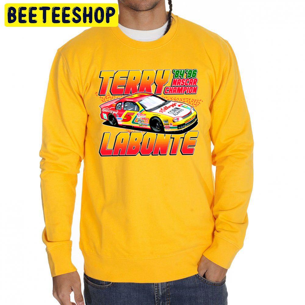 Terry Labonte Nascar Champion 1984 1986 Vintage Style Racing Trending Unisex Sweatshirt Terry Labonte Nascar Champion 1984 1986 Vintage Style Racing Trending Unisex Sweatshirt