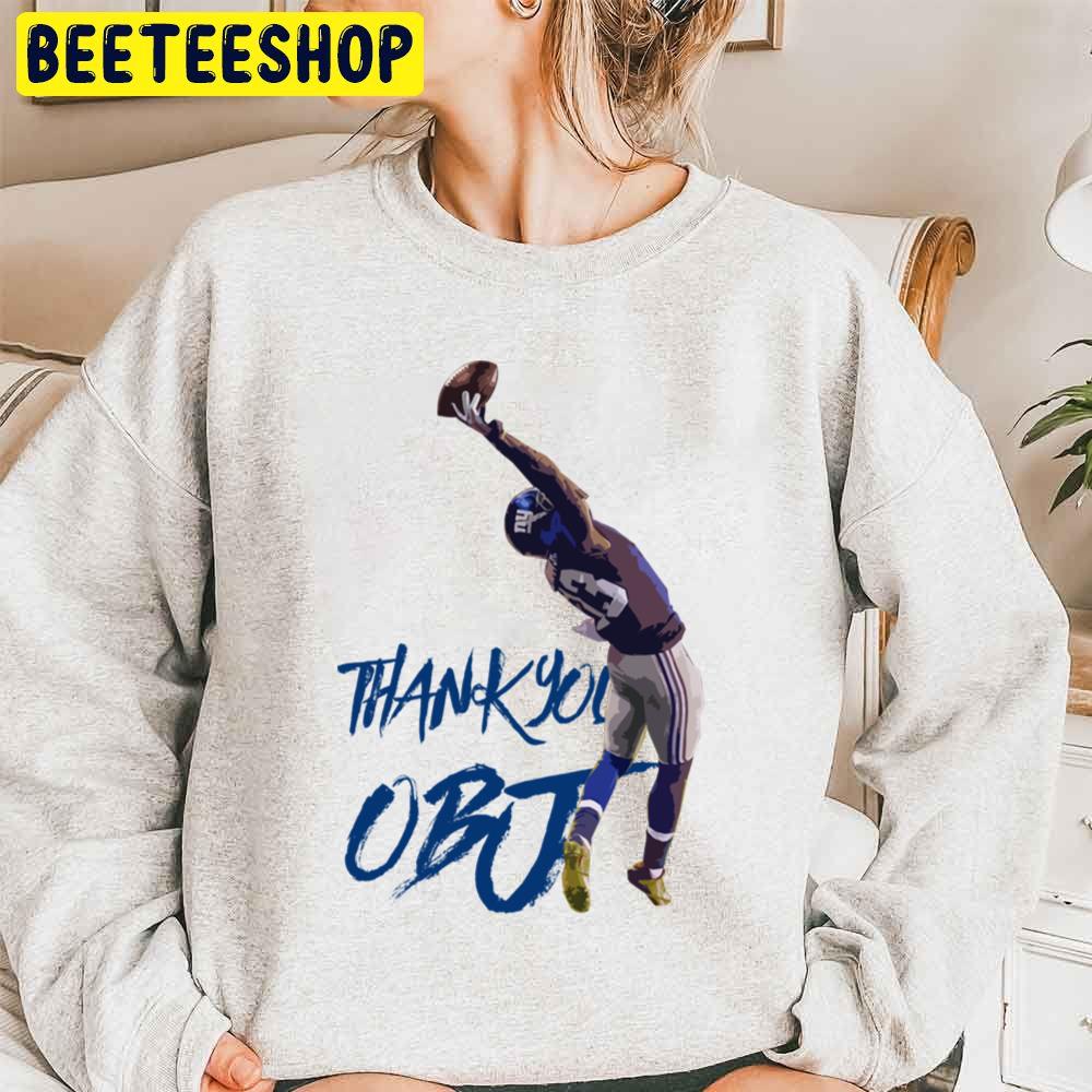 Thank You Obj Football Trending Unisex Sweatshirt Thank You Obj Football Trending Unisex Sweatshirt
