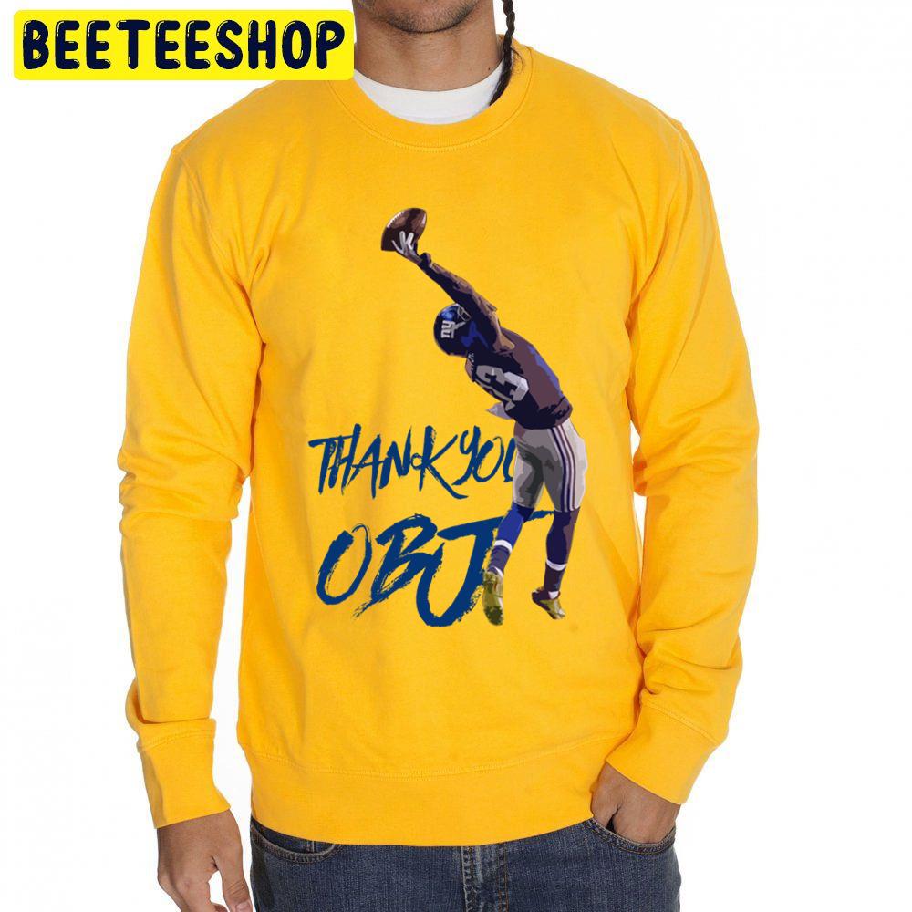 Thank You Obj Football Trending Unisex Sweatshirt Thank You Obj Football Trending Unisex Sweatshirt