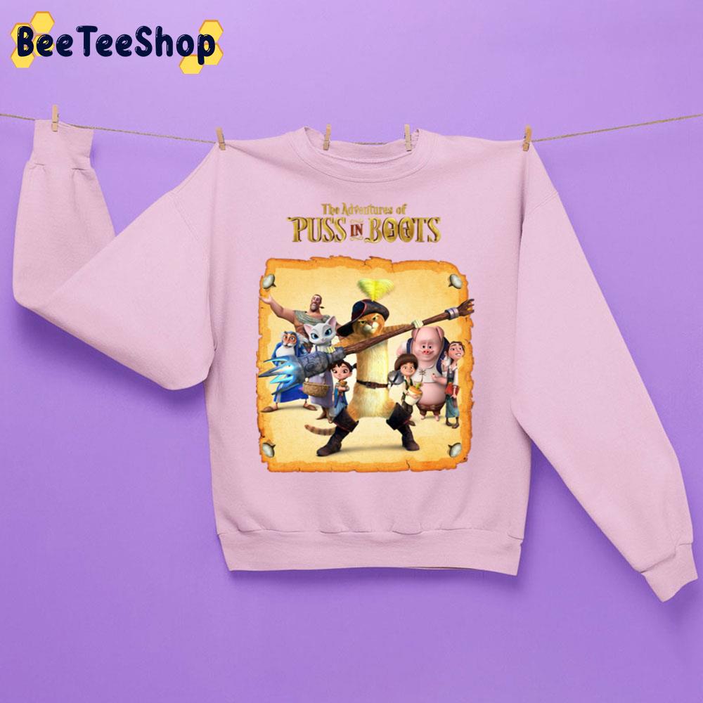 The Adventures Of Puss In Boots Unisex Sweatshirt The Adventures Of Puss In Boots Unisex Sweatshirt