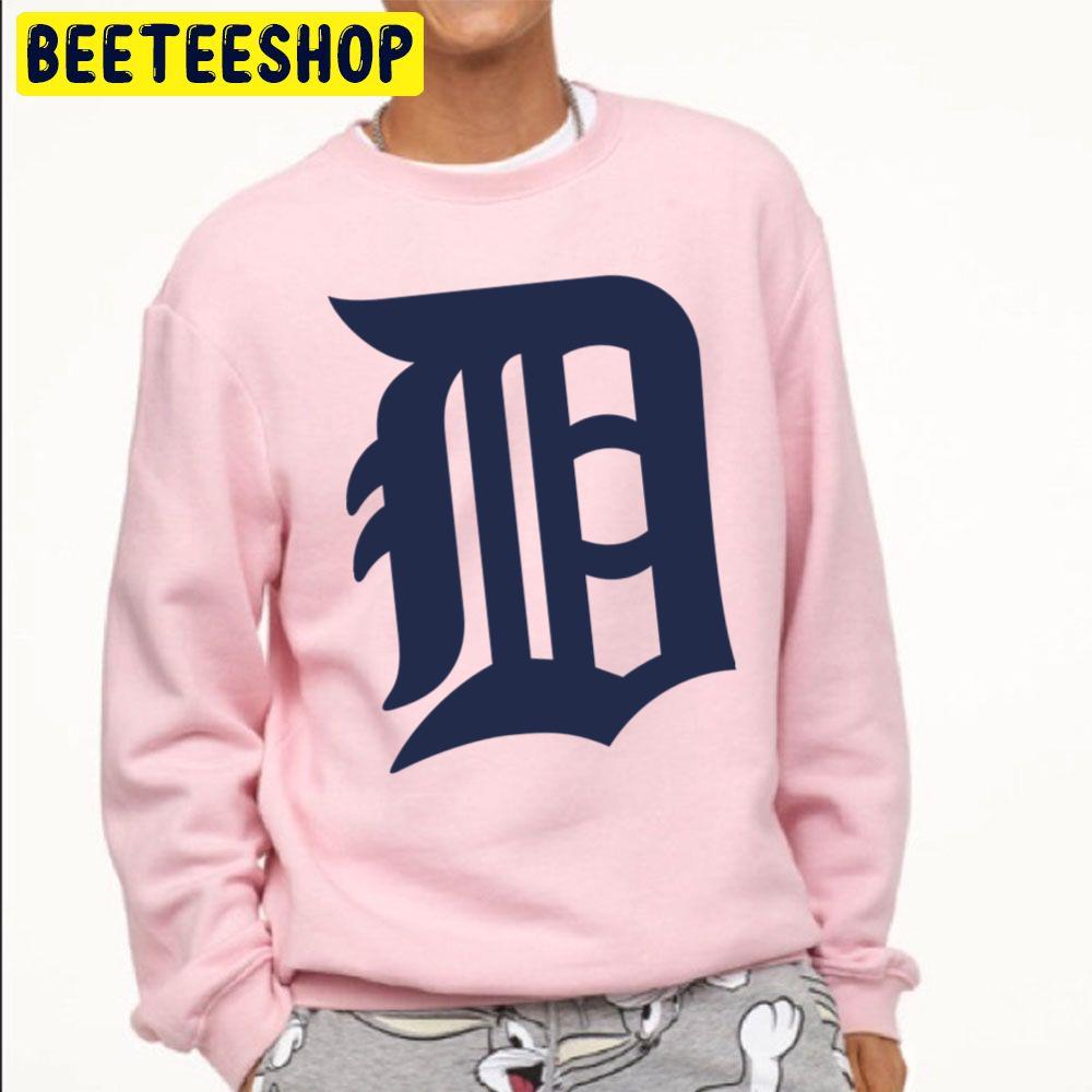The Detroit City Logo Baseball Trending Unisex Sweatshirt The Detroit City Logo Baseball Trending Unisex Sweatshirt