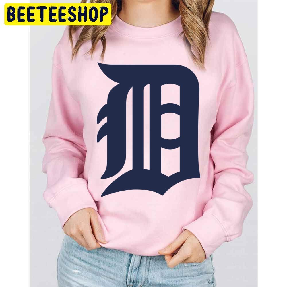 The Detroit City Logo Baseball Trending Unisex Sweatshirt The Detroit City Logo Baseball Trending Unisex Sweatshirt