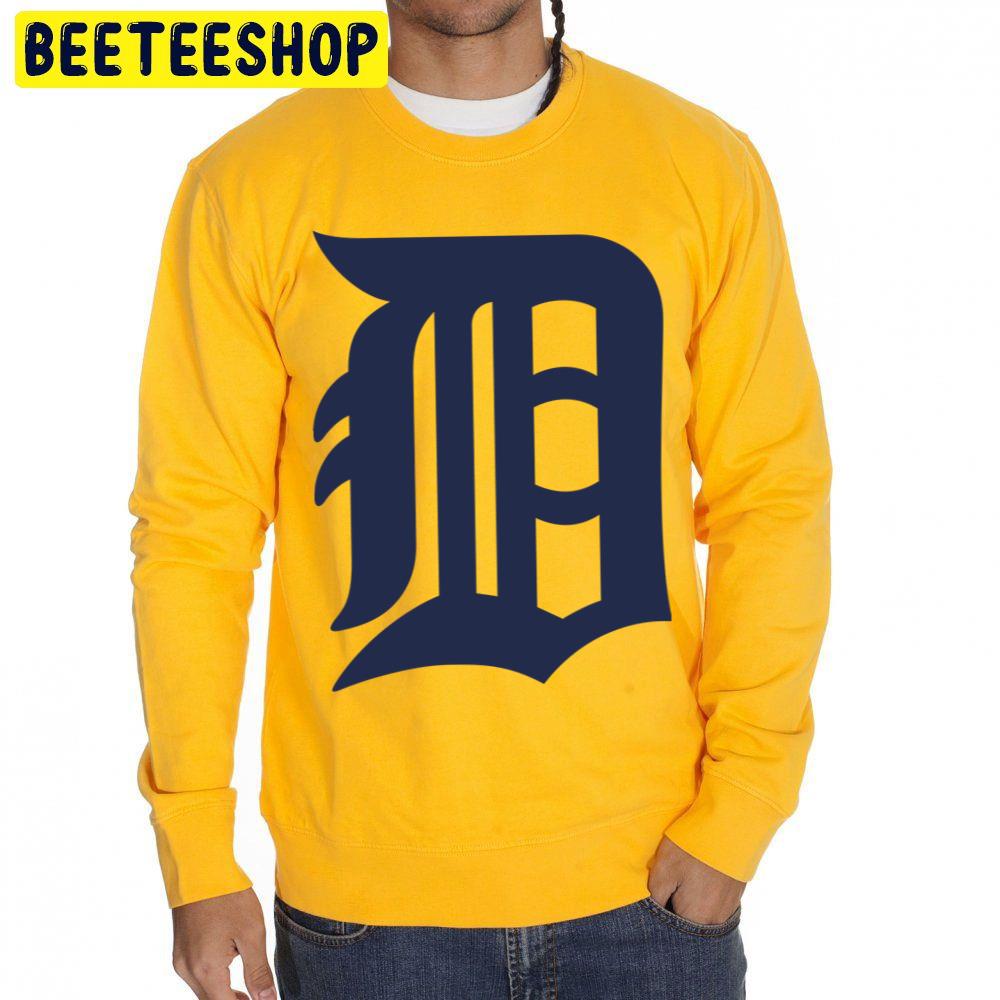 The Detroit City Logo Baseball Trending Unisex Sweatshirt The Detroit City Logo Baseball Trending Unisex Sweatshirt