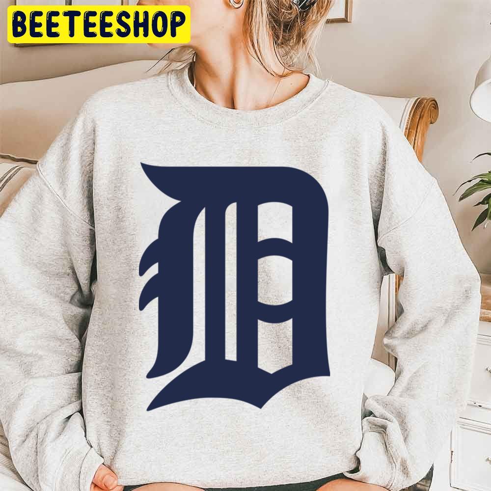 The Detroit City Logo Baseball Trending Unisex Sweatshirt The Detroit City Logo Baseball Trending Unisex Sweatshirt