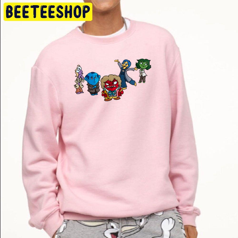 The Five Emotions Inside Out Moive Trending Unisex Sweatshirt The Five Emotions Inside Out Moive Trending Unisex Sweatshirt