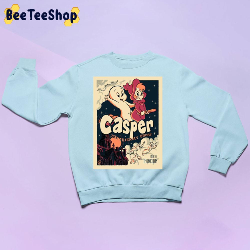 The Friendly Ghost Casper Cute Boy Unisex Sweatshirt The Friendly Ghost Casper Cute Boy Unisex Sweatshirt