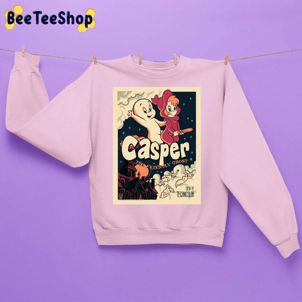 The Friendly Ghost Casper Cute Boy Unisex Sweatshirt The Friendly Ghost Casper Cute Boy Unisex Sweatshirt