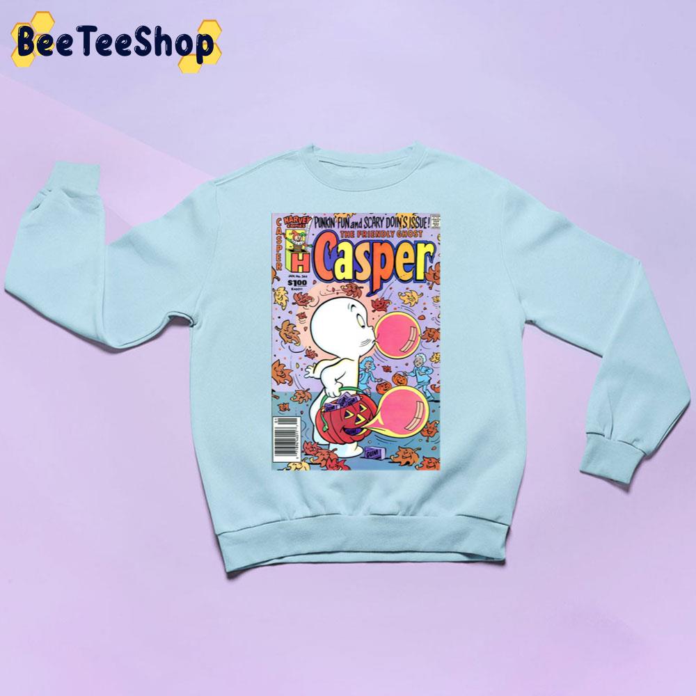 The Friendly Ghost Casper Days To Halloween Unisex Sweatshirt The Friendly Ghost Casper Days To Halloween Unisex Sweatshirt