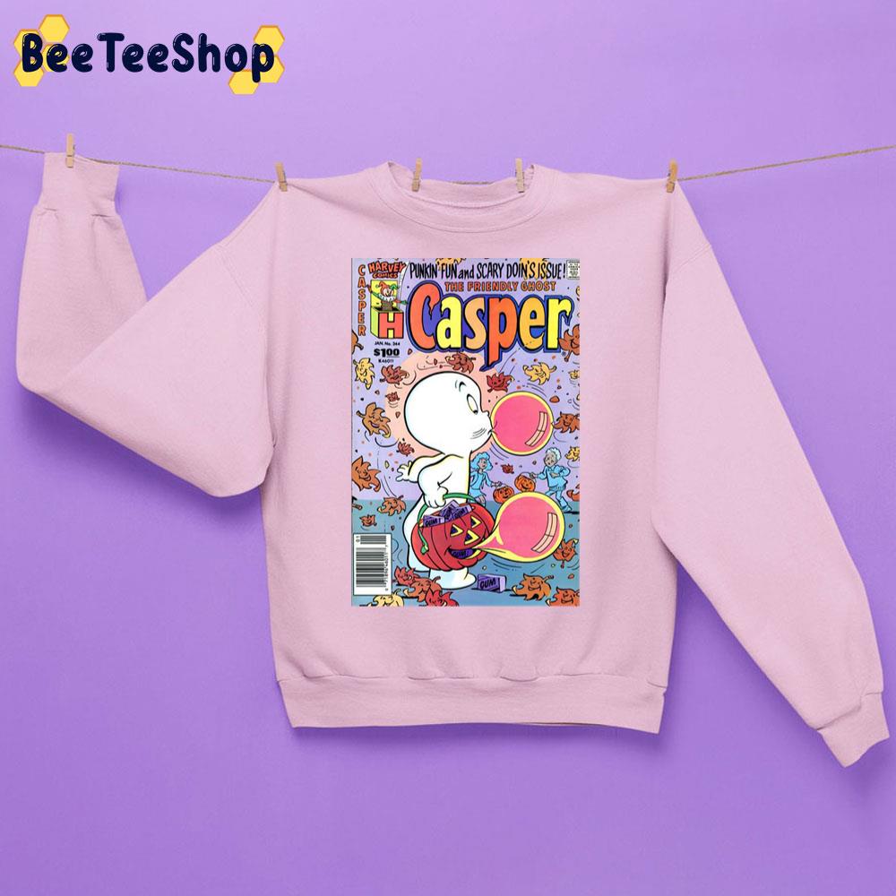 The Friendly Ghost Casper Days To Halloween Unisex Sweatshirt The Friendly Ghost Casper Days To Halloween Unisex Sweatshirt