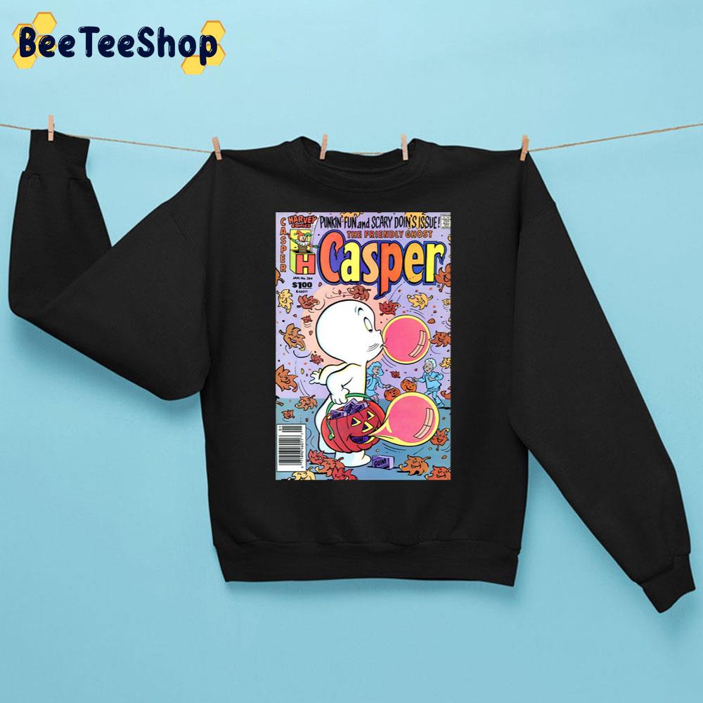 The Friendly Ghost Casper Days To Halloween Unisex Sweatshirt The Friendly Ghost Casper Days To Halloween Unisex Sweatshirt