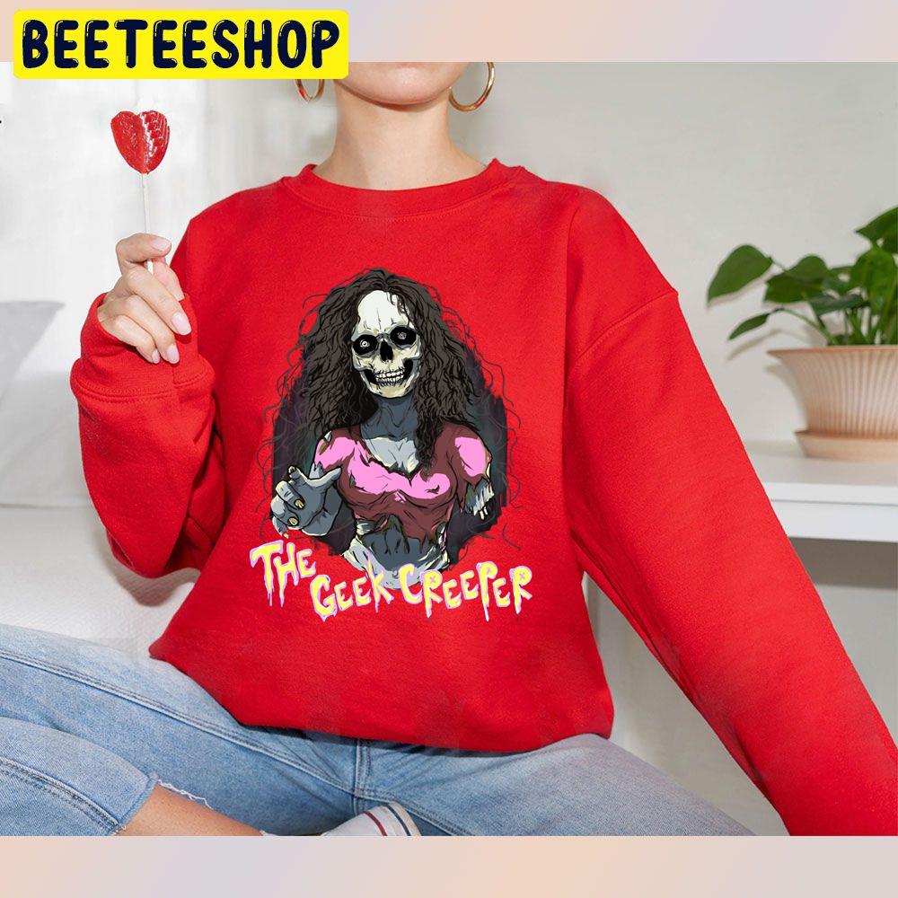 The Geek Creeper Blackpink Halloween Trending Unisex Sweatshirt The Geek Creeper Blackpink Halloween Trending Unisex Sweatshirt