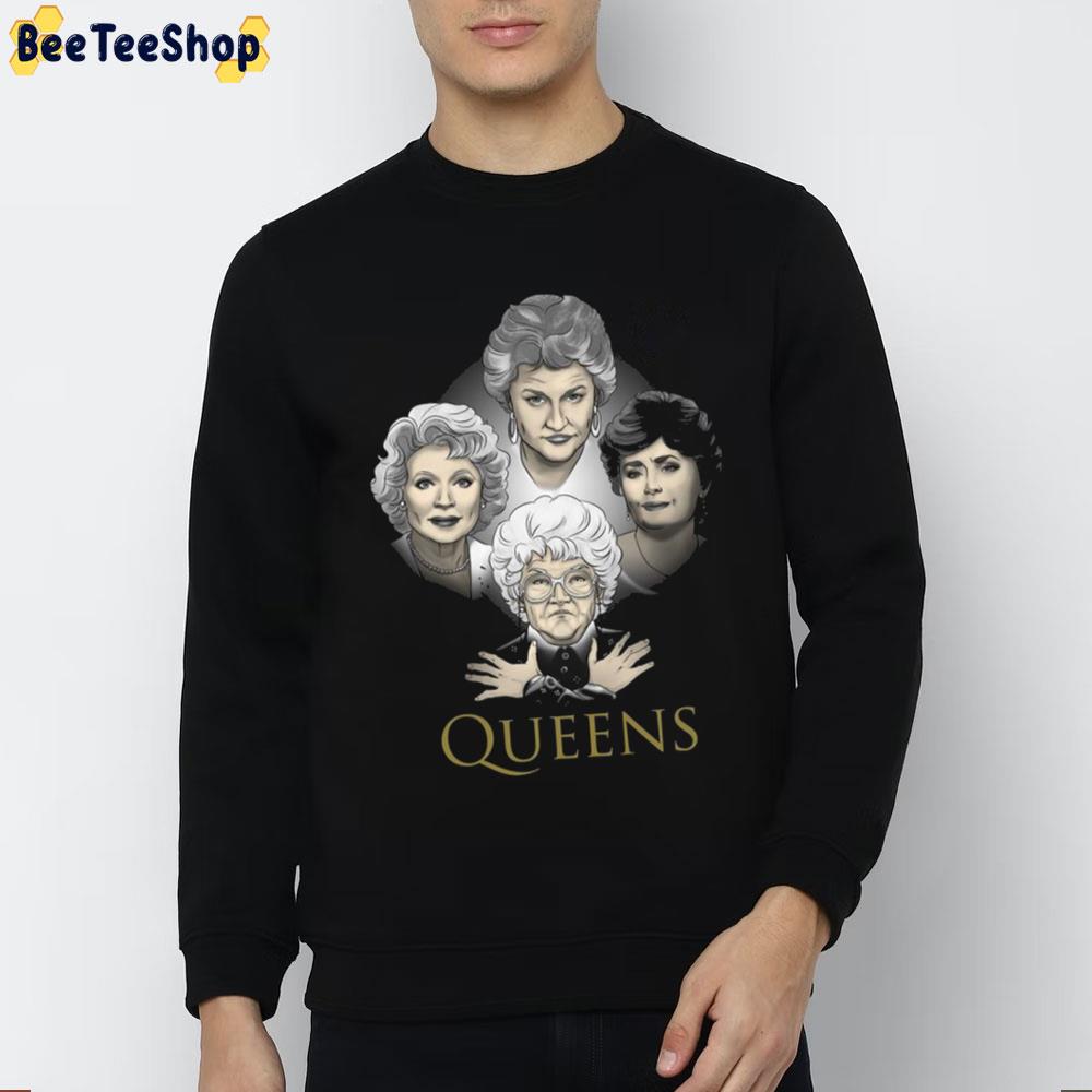 The Golden Girls Queens Trending Unisex Sweatshirt The Golden Girls Queens Trending Unisex Sweatshirt