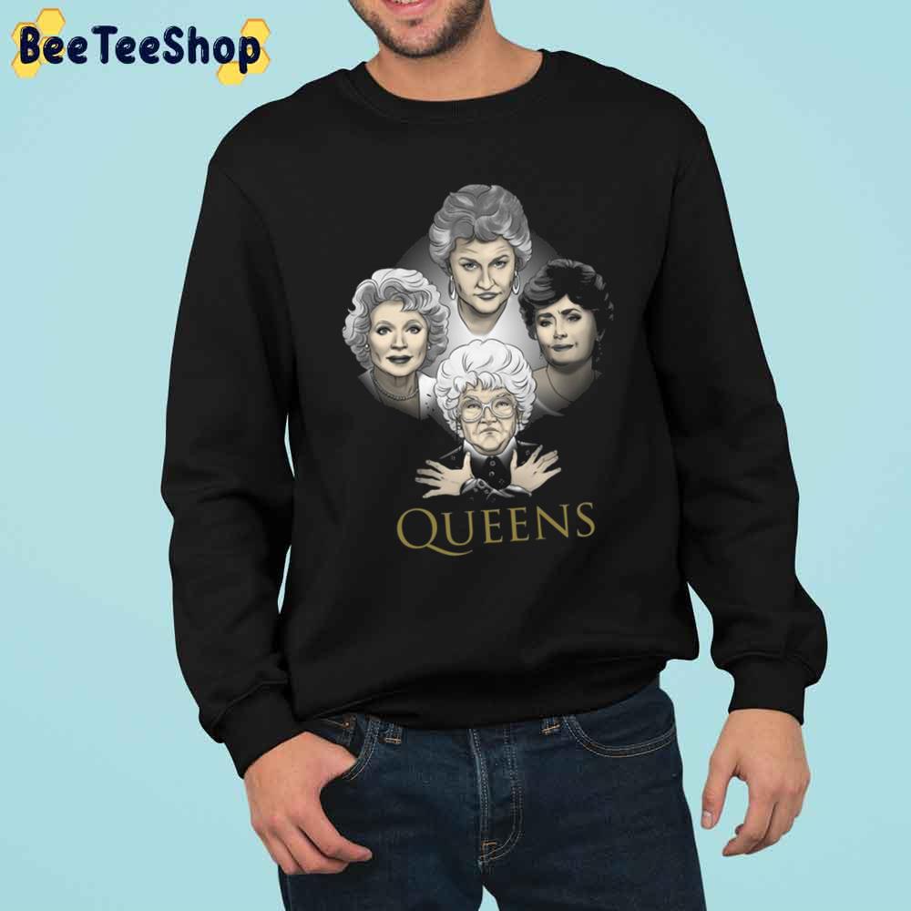 The Golden Girls Queens Trending Unisex Sweatshirt The Golden Girls Queens Trending Unisex Sweatshirt