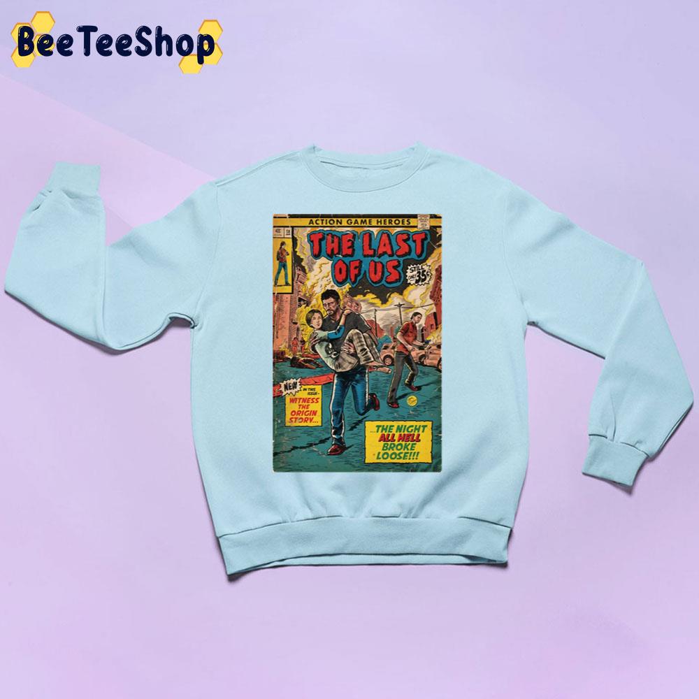 The Last Of Us Intro Fanart Comic Trending Unisex Sweatshirt The Last Of Us Intro Fanart Comic Trending Unisex Sweatshirt
