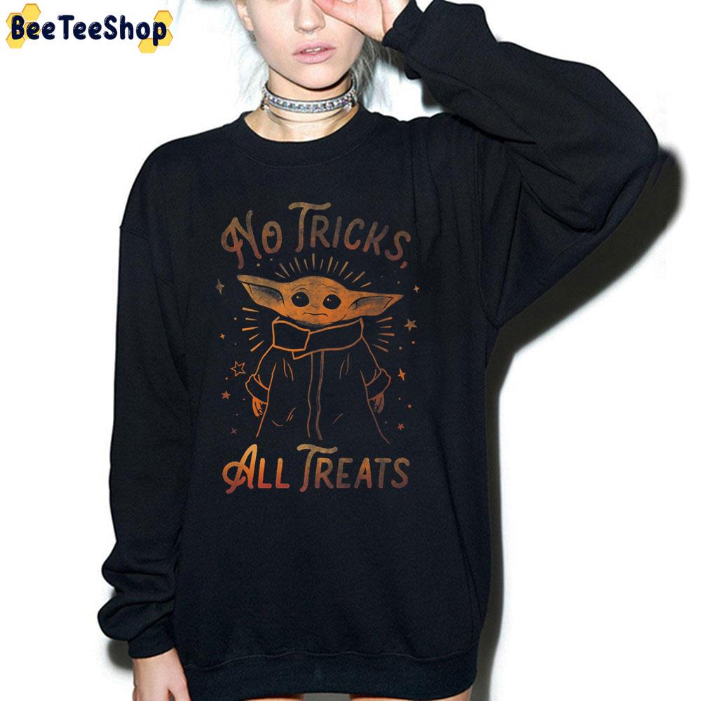 The Mandal Halloween No Tricks All Treats Unisex Sweatshirt The Mandal Halloween No Tricks All Treats Unisex Sweatshirt