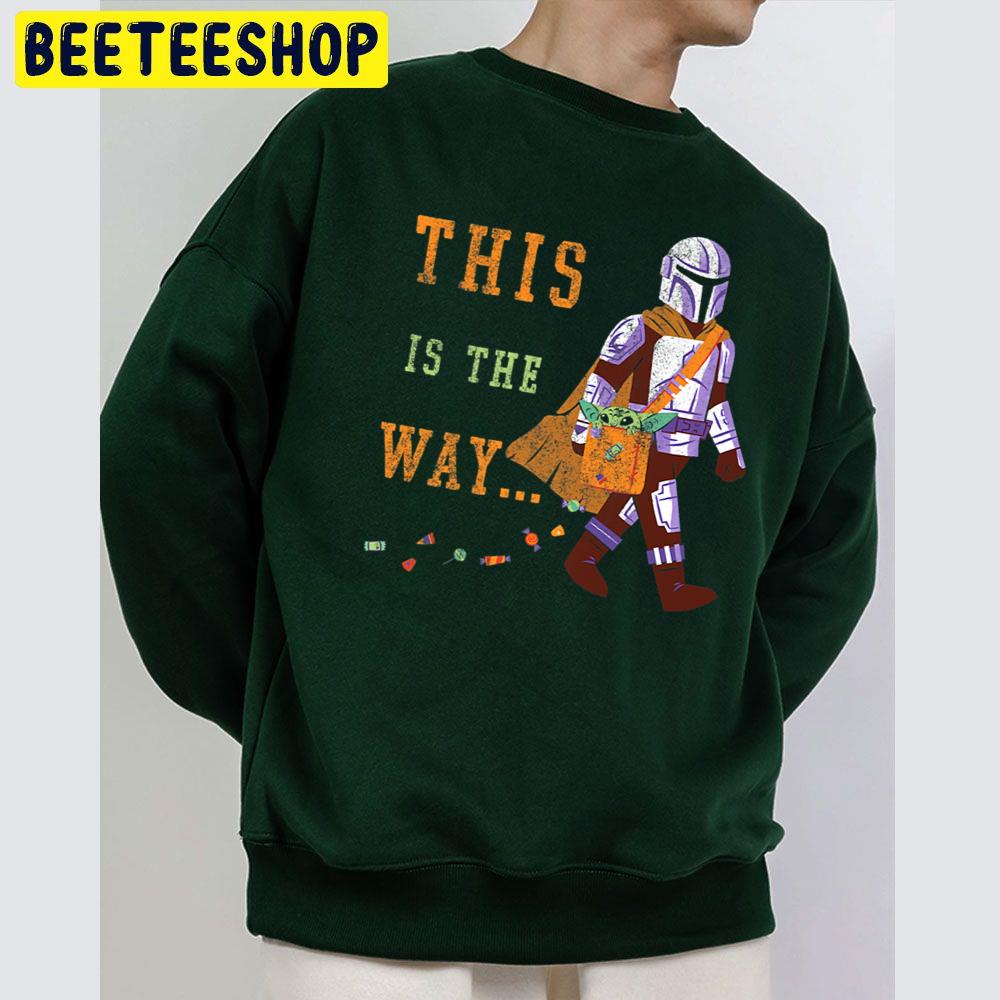 The Mandal Halloween This Is The Way Candy Unisex Sweatshirt The Mandal Halloween This Is The Way Candy Unisex Sweatshirt