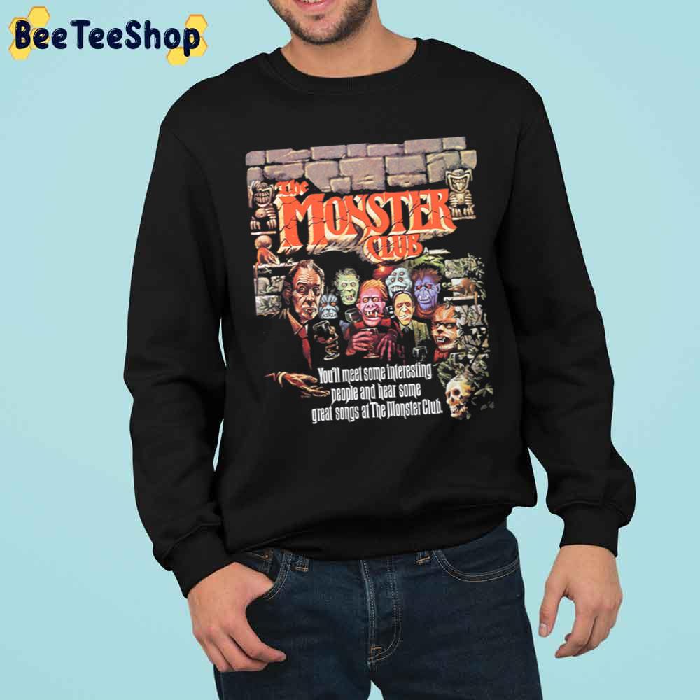 The Monster Club Halloween Trending Unisex Sweatshirt The Monster Club Halloween Trending Unisex Sweatshirt
