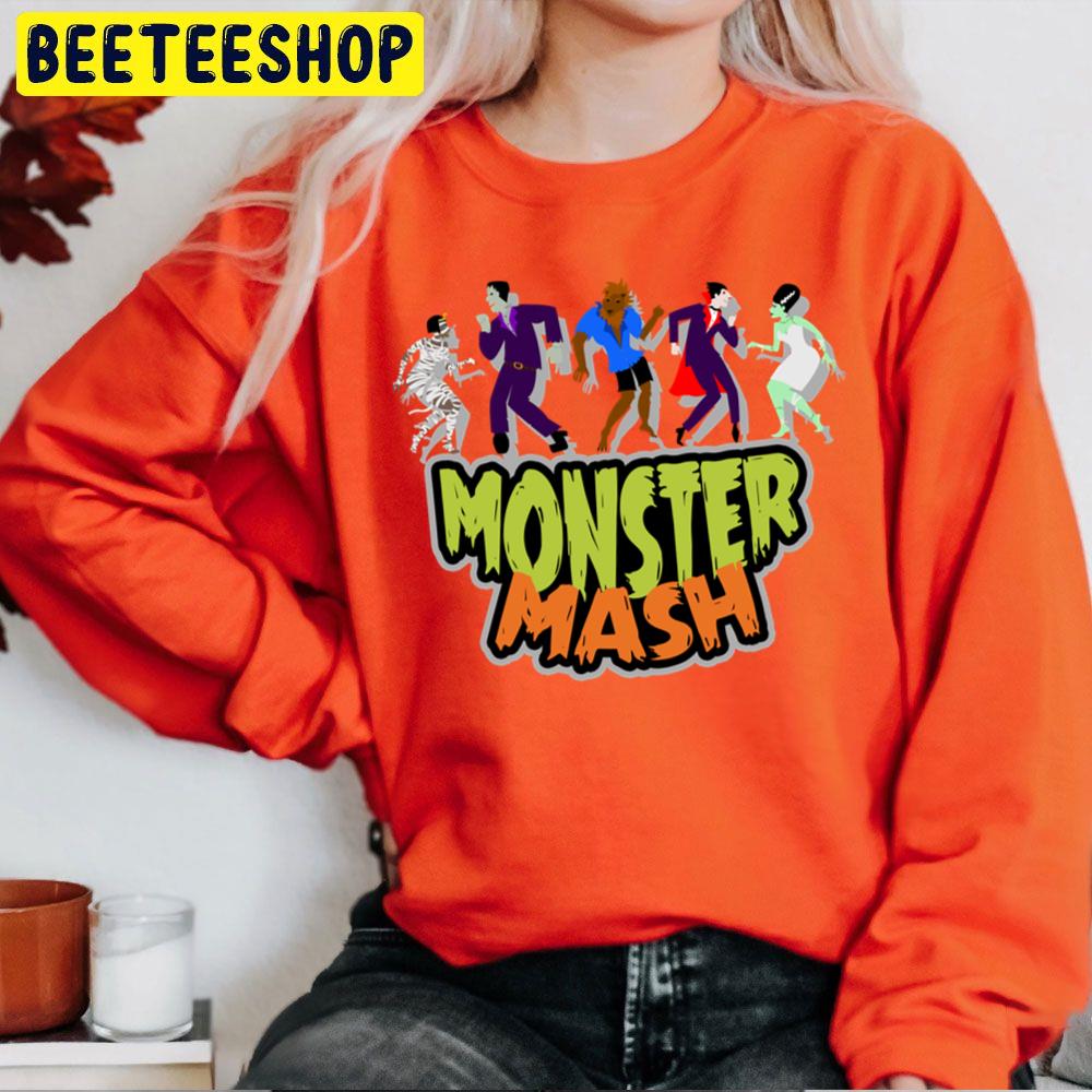 The Monster Mash Damcing Halloween Unisex Sweatshirt The Monster Mash Damcing Halloween Unisex Sweatshirt