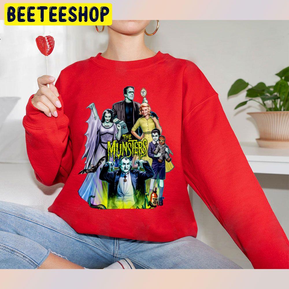 The Munsters Family Horror Movie Trending Unisex Sweatshirt The Munsters Family Horror Movie Trending Unisex Sweatshirt