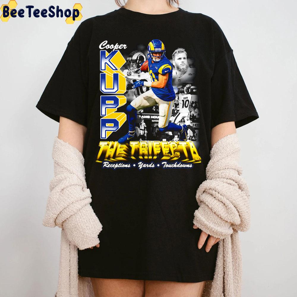 The Trifecta Cooper Kupp Football Player Trending Unisex Sweatshirt The Trifecta Cooper Kupp Football Player Trending Unisex Sweatshirt