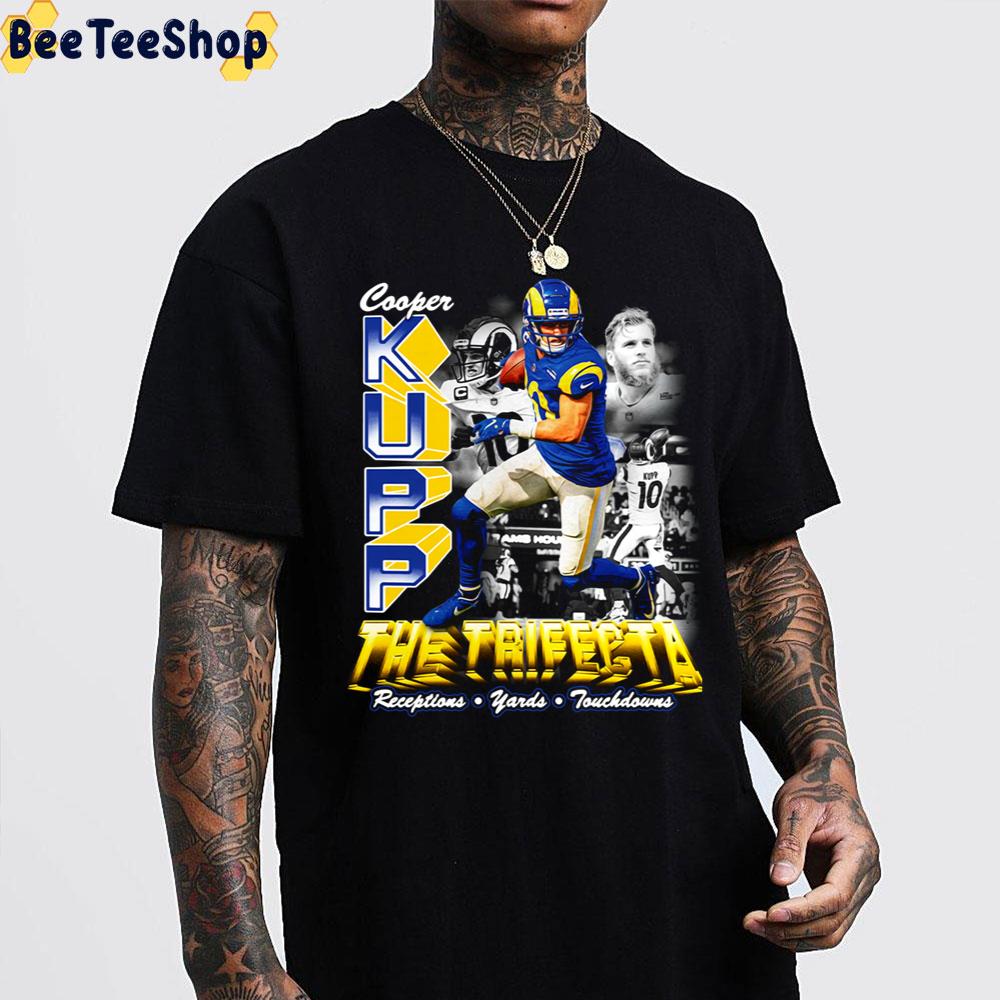 The Trifecta Cooper Kupp Football Player Trending Unisex Sweatshirt The Trifecta Cooper Kupp Football Player Trending Unisex Sweatshirt