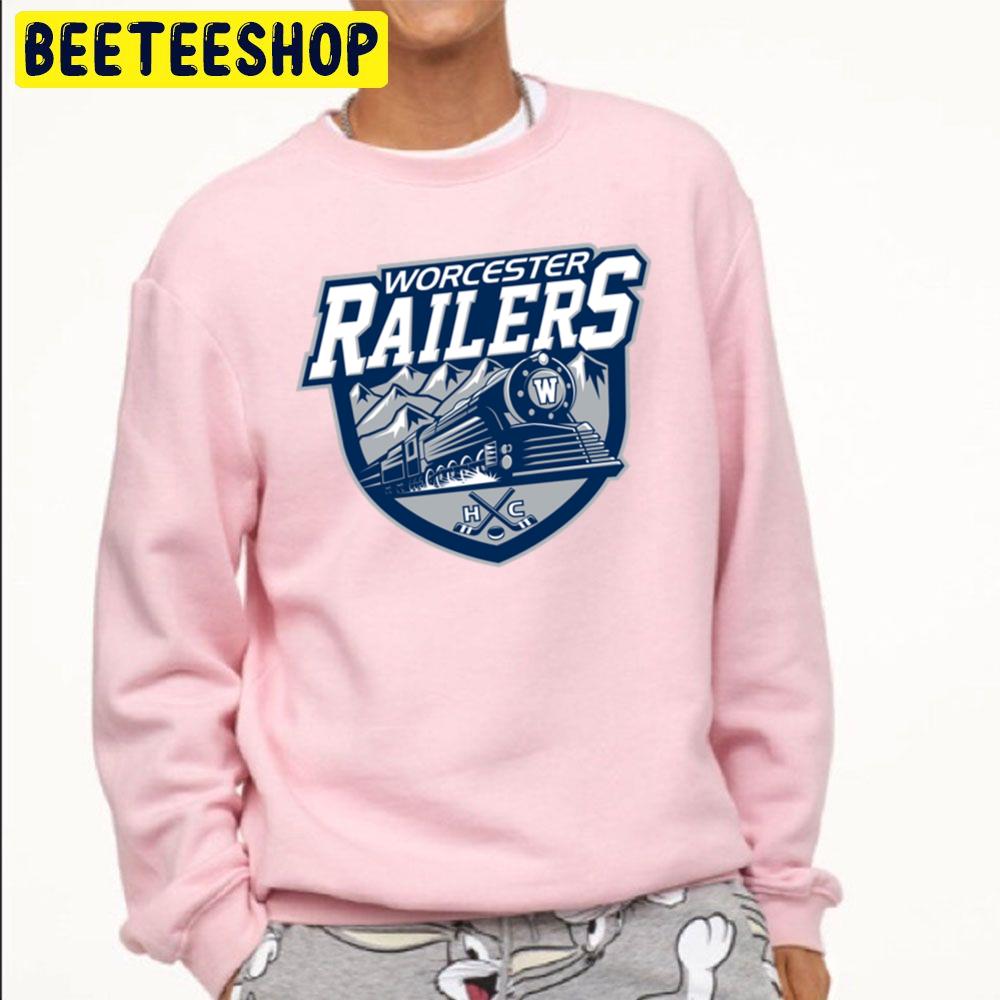 The Worcester Railers Hockey Trending Unisex Sweatshirt The Worcester Railers Hockey Trending Unisex Sweatshirt