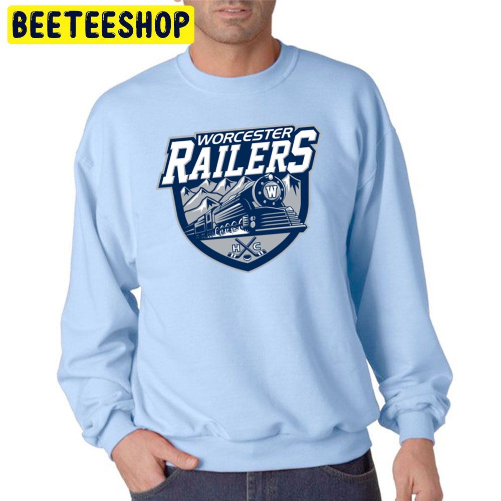The Worcester Railers Hockey Trending Unisex Sweatshirt The Worcester Railers Hockey Trending Unisex Sweatshirt