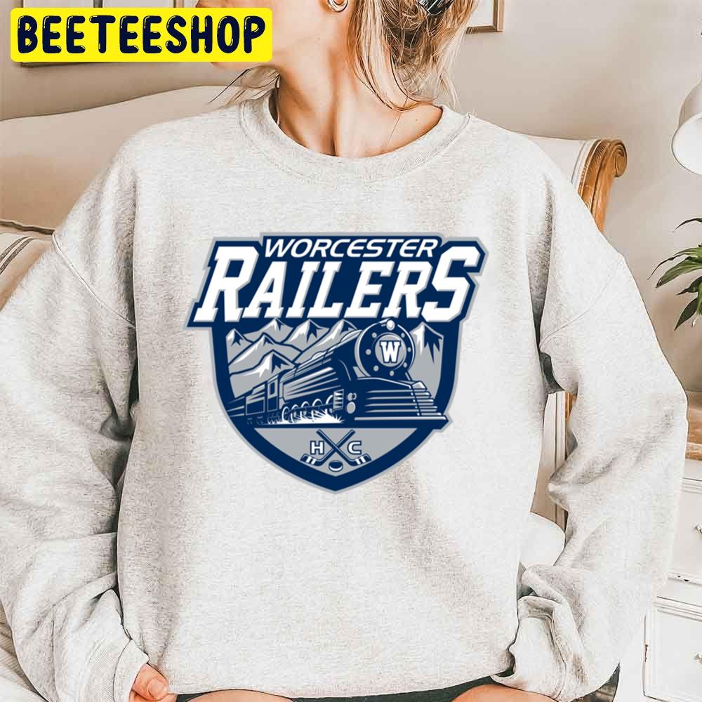 The Worcester Railers Hockey Trending Unisex Sweatshirt The Worcester Railers Hockey Trending Unisex Sweatshirt