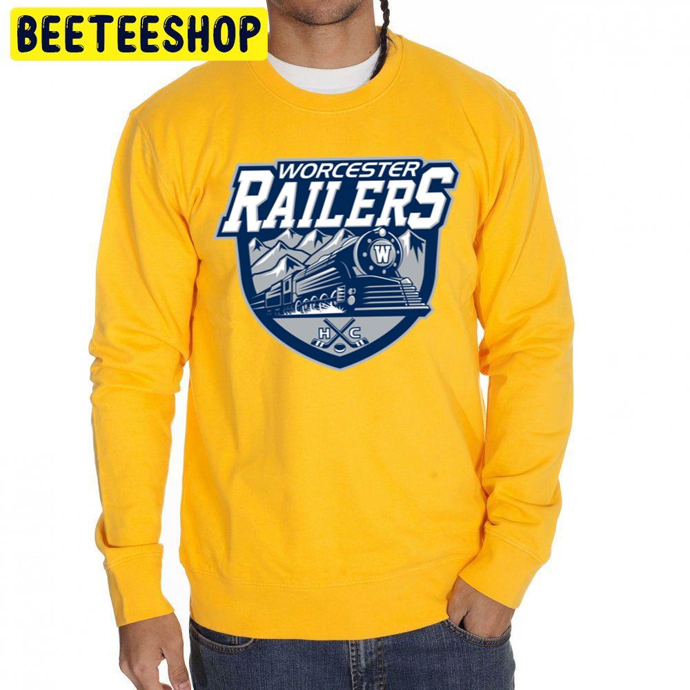 The Worcester Railers Hockey Trending Unisex Sweatshirt The Worcester Railers Hockey Trending Unisex Sweatshirt