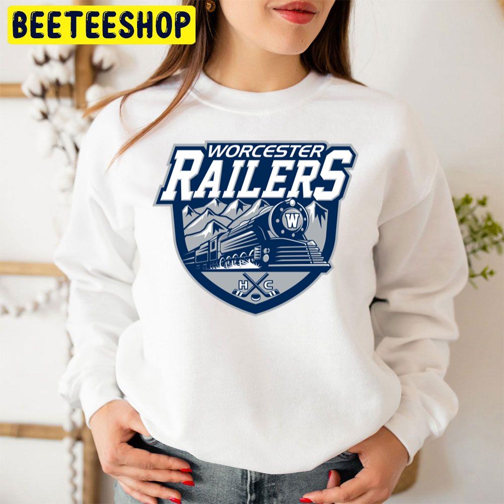 The Worcester Railers Hockey Trending Unisex Sweatshirt The Worcester Railers Hockey Trending Unisex Sweatshirt