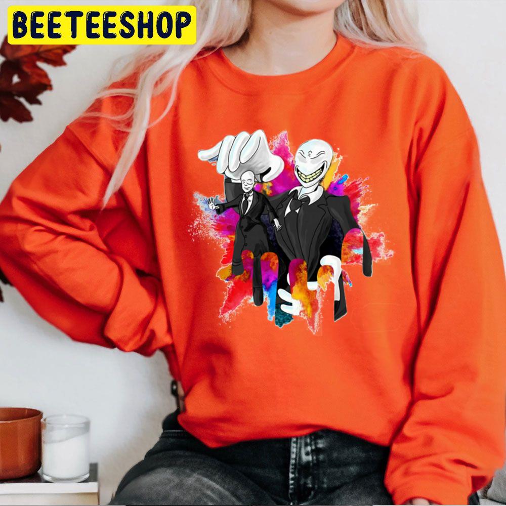 Tie Dye Slenderman Halloween Trending Unisex Sweatshirt Tie Dye Slenderman Halloween Trending Unisex Sweatshirt