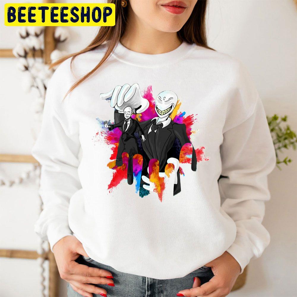 Tie Dye Slenderman Halloween Trending Unisex Sweatshirt Tie Dye Slenderman Halloween Trending Unisex Sweatshirt
