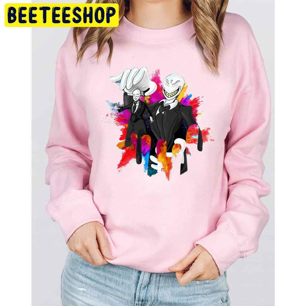Tie Dye Slenderman Halloween Trending Unisex Sweatshirt Tie Dye Slenderman Halloween Trending Unisex Sweatshirt